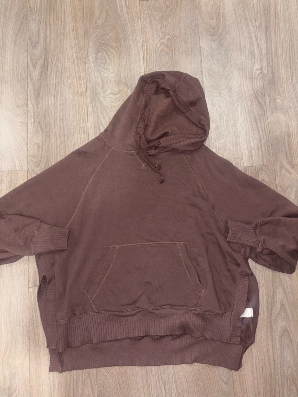 Brown Pullover Hoodie Sweatshirt